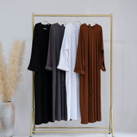 Middle East Dubai Turkey FallWinter Everyday Dress