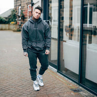 Men's autumn loose hooded sweater suit
