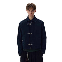 American Retro Jacket Short Wide Version Versatile Autumn Coat