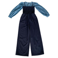 Fashion Pleated Waist Casual Temperament Jumpsuit
