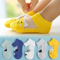 Children's thin spring and summer cotton socks