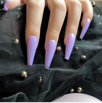 Matte Matte Super Long Ballet Nail