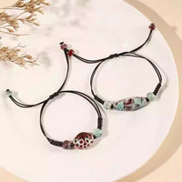 Handwoven Ceramic Princess Bead Bracelet