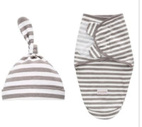 Baby Swaddle Blanket Cap Newborn Swaddling Bag Sleep Sack