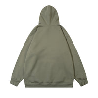 Simple Letter Embroidery Loose Leisure Sports Pullover Street Fashion