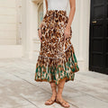 Printed Beach Vacation Skirt