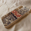 Mobile Phone Case Graffiti Transparent Silicone