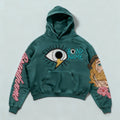 Fashion Casual Printed Polyester Sweater