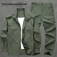 Welding Anti-scald Workshop Large Pocket Workwear Suit