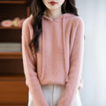 New Women's Hooded Knit Sweater