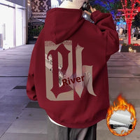 Loose-fit Hoodie Hong Kong-style High-street Fashion Brand Jacket