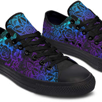Fashion Printed Couple High Top Canvas Shoes