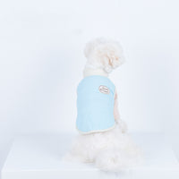 Pet Warm Water Wave Quilted Cotton Vest