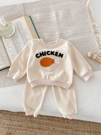Baby Suit Casual Sports Top Pants