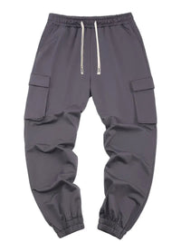 Men's Multi-pocket Workwear Pants Ancient Leisure Tappered Trousers