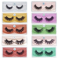 3D Stereo Curling Thick Large Radian Eyelash Natural Long Soft False Eyelashes