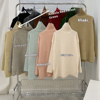 Autumn And Winter New Split Mid-length Bottoming Top