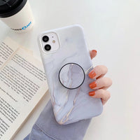 Colored marble phone case