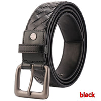 Hand-woven Belt PU Leather Leisure