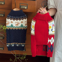 Christmas Pet Dog And Cat Sweaters