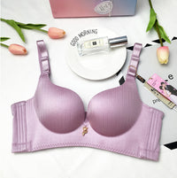 Factory Direct Hong Kong Authentic Happiness Fox Underwear No Steel Ring Bra Ladies Bra No Trace Of Milk Gathering