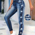 New Womens Lightweight Printed Casual Pantsleggings In European And American Styles