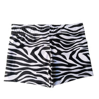 Zebra Print Lace-up Low Waist Sexy Beach Pants