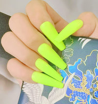 Matte Matte Super Long Ballet Nail