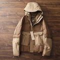 Thickened Insulated Unisex Down Jacket With A Zipper