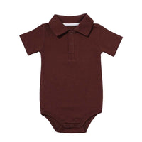 Short sleeve cotton baby one piece creeper