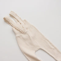 Trousers Girls Stretch Lace Suspenders Pit Strip