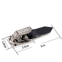 Metal Button Coat Invisible Buckle