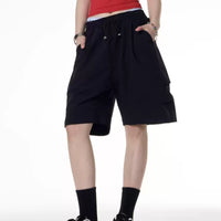 Summer New Loose Slimming Bermuda Shorts