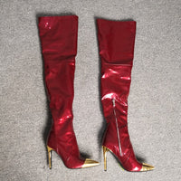 Fashion Slim Slim Leg Stretch Over-the-Knee Boots