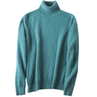 High Neck Inner Wear Loose Cashmere Knitted Bottoming Shirt