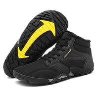 New Men's Winter Waterproof Non-slip Warm Snow Boots Fleece-lined