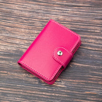 Men And Women Light-weight Thin Simple Leather Document Package