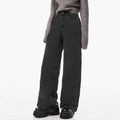 New Womens Wide-leg Denim Jeans