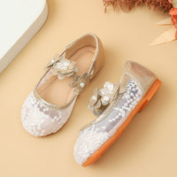 Ancient Style Soft Bottom Embroidered Flower Chinese Style Princess Single-layer Shoes