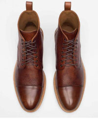 Single shoes casual short boots tooling men's boots men's shoes with large size
