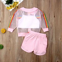 Baby girl summer jacket sports children's wear