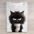 Summer Loose Short Sleeves T-shirt Men's And Women's Round Neck