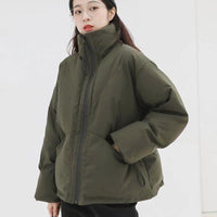 Loose Cotton Padded Jacket Dongdaemun Thick Cotton-padded Coat