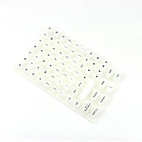 91 Button For Desktop And Notebook Computer Silicone Keyboard Stickers