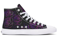 Fashion Printed Couple High Top Canvas Shoes