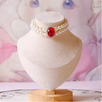 Cat Pet Jewelry Water Drop Pendant Rabbit Necklace