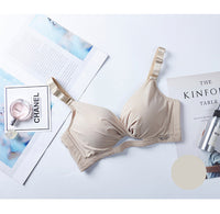 No traces and no steel ring gathered girls bra
