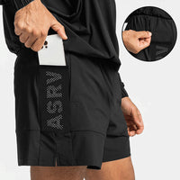 Men's Fashion Printing Running Training Pants