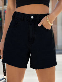 Women's Fashionable Simple Denim Shorts