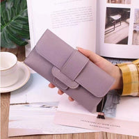 Women's Long Wallet Tri-fold Clutch Large Capacity